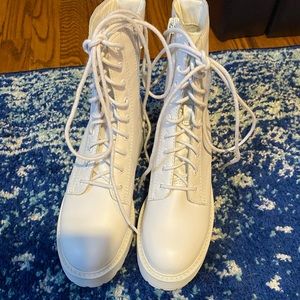 Steve Madden combat boots